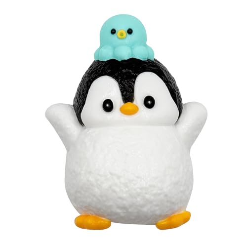 Taba Squishy Penguin – Cute Silicone Fidget Toy for Stress Relief and Anxiety