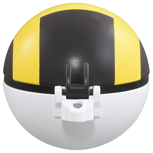Takara Tomy Pokemon Monster Collection MB-03 Ultra Ball Figure - Plastic, No Batteries, ST Mark, Ages 4+