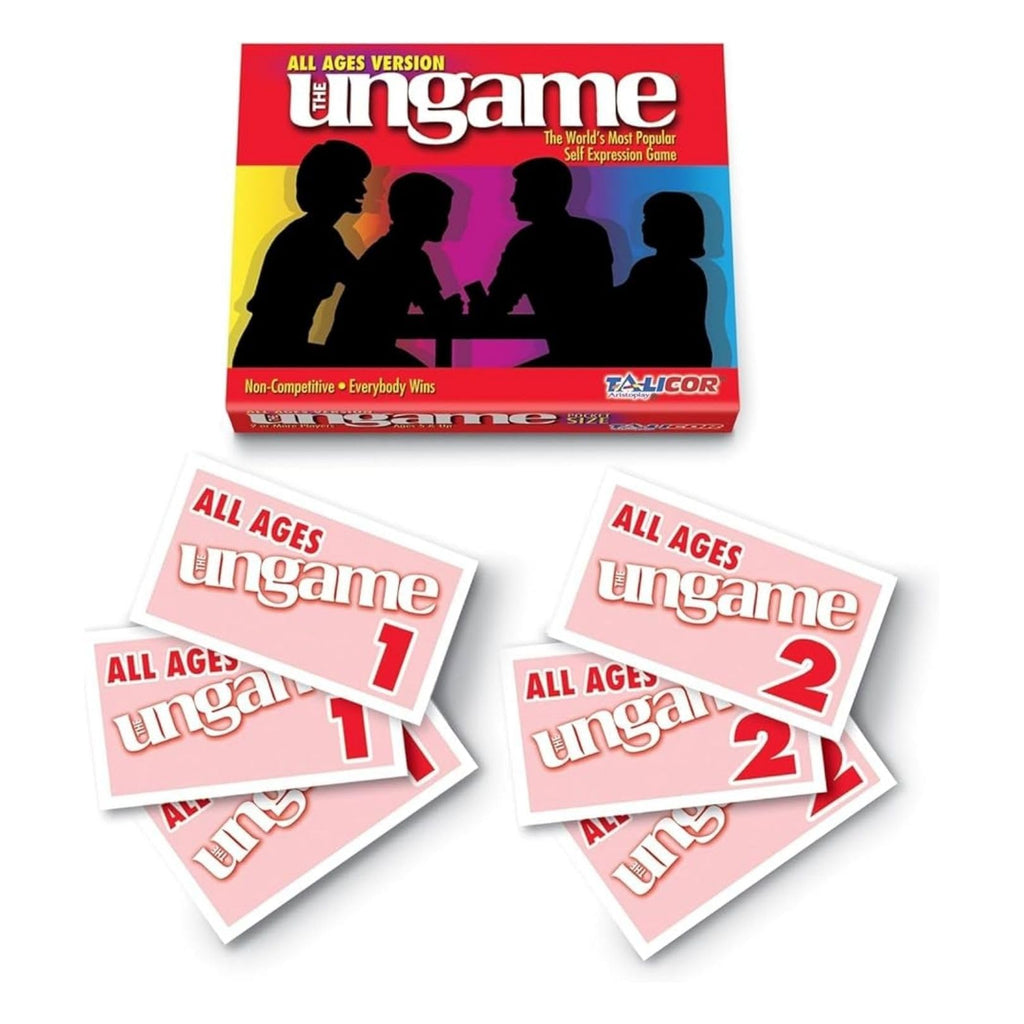 TaliCor Pocket Ungame: Communication Card Game for All Ages – Thoughtful Conversation Starter, Family Friendly, Travel Size