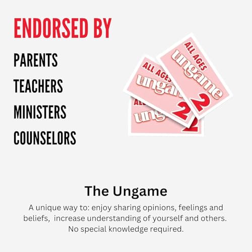 TaliCor Pocket Ungame: Communication Card Game for All Ages – Thoughtful Conversation Starter, Family Friendly, Travel Size