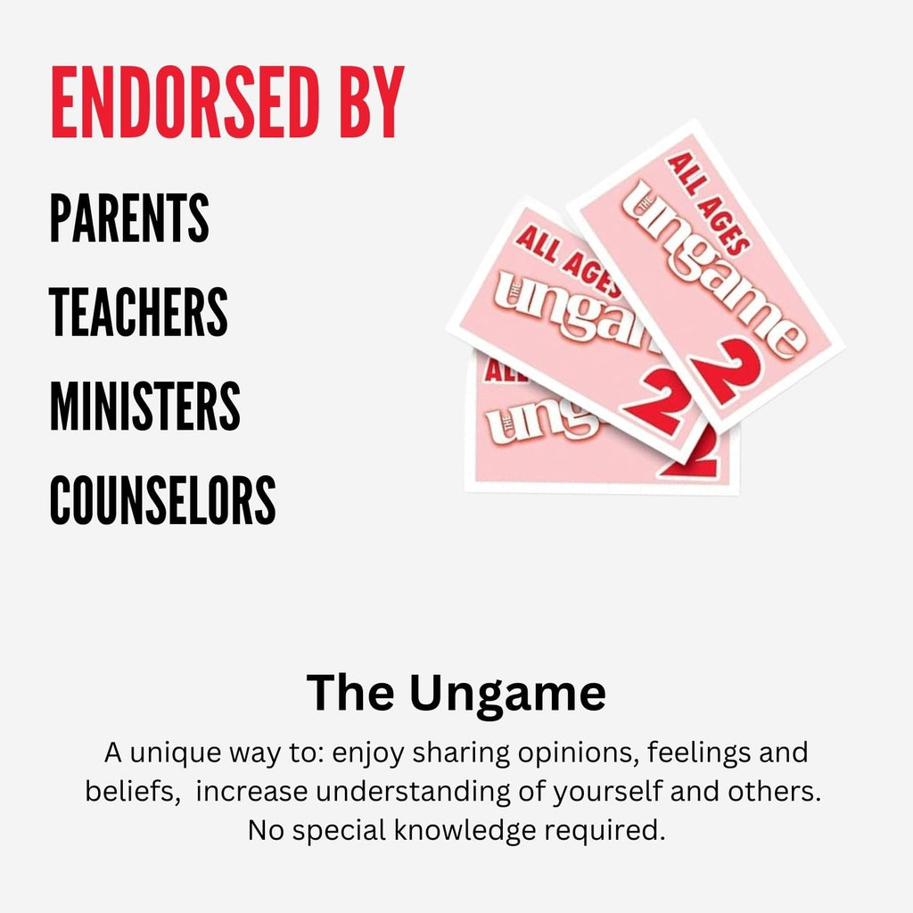 TaliCor Pocket Ungame: Communication Card Game for All Ages – Thoughtful Conversation Starter, Family Friendly, Travel Size