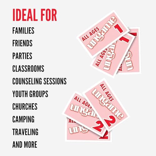 TaliCor Pocket Ungame: Communication Card Game for All Ages – Thoughtful Conversation Starter, Family Friendly, Travel Size