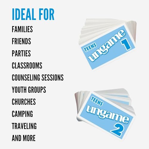 TaliCor Pocket Ungame for Teens: 140 Non-Competitive Conversation Cards (Ages 12-18)
