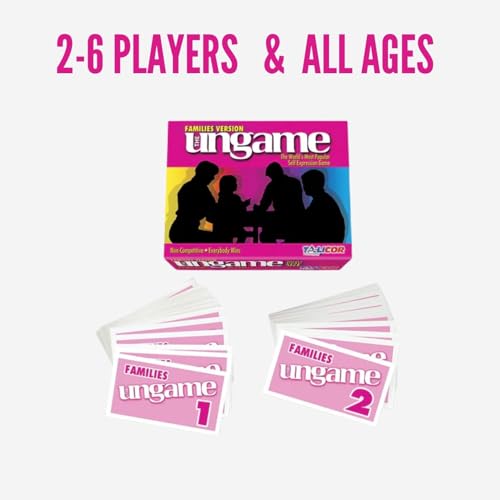 TaliCor Pocket Ungame – Non-Competitive Family Card Game with 140 Conversation Starters (Ages 5+)