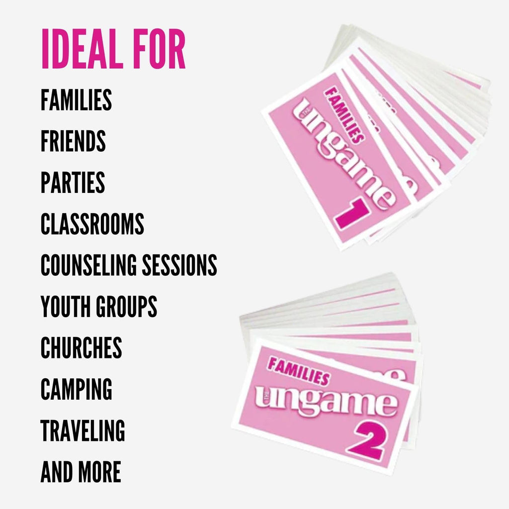 TaliCor Pocket Ungame – Non-Competitive Family Card Game with 140 Conversation Starters (Ages 5+)