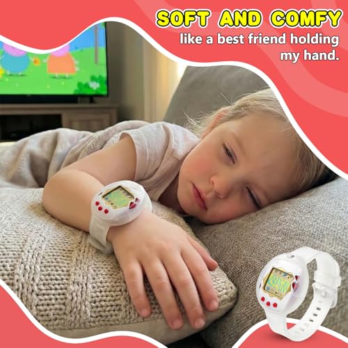 Tamagotchi Original Silicone Wristband Cover (Transparent) - Adjustable Strap, Protective, Easy Clean