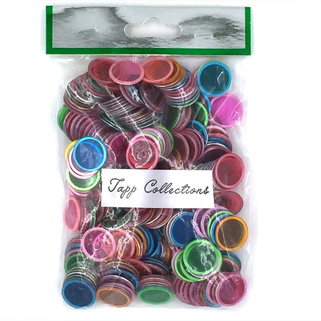 Tapp Collections Bingo Transparent Chips 300-pk