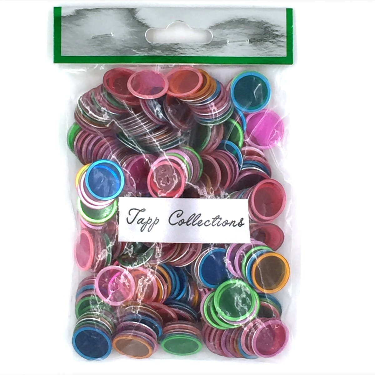 Tapp Collections Bingo Transparent Chips 300-pk