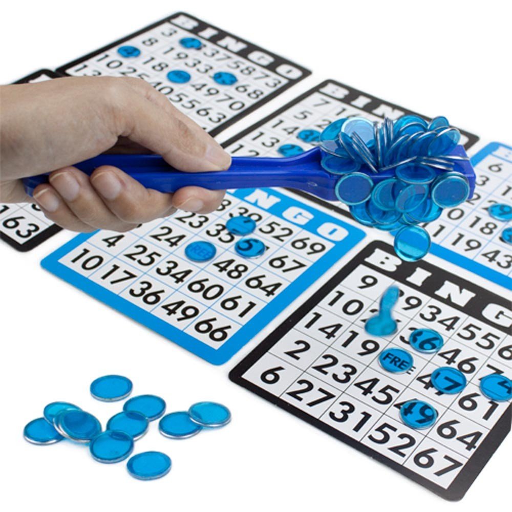 Tapp Collections Bingo Transparent Chips 300-pk