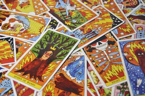 Tarot del Fuego by Heraclio Fournier – 78 Hand-Drawn Cards on Premium Cardstock