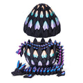 TBOLINE 3D Printed Dragon Egg with Articulated Dragon – Easter Basket Filler Toy