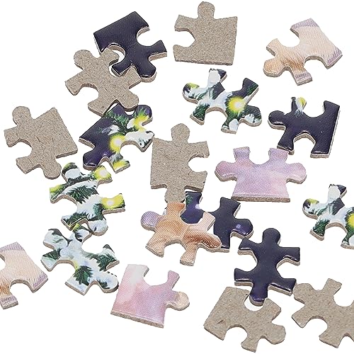 TDC Games World's Smallest Holiday Jigsaw Puzzle - Naughty or Nice - Mini 234-Piece Challenge with Tweezers