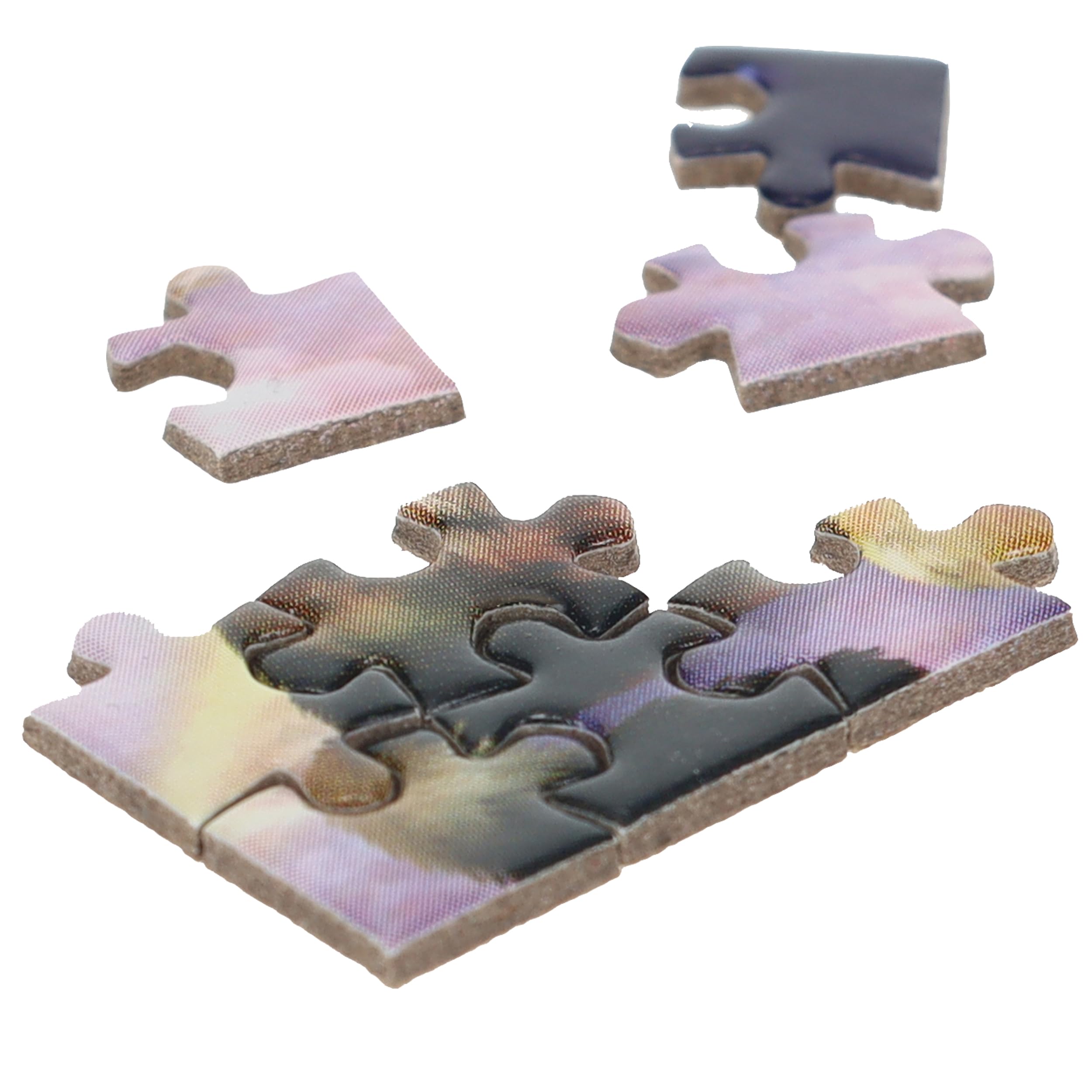 TDC Games World's Smallest Holiday Jigsaw Puzzle - Naughty or Nice - Mini 234-Piece Challenge with Tweezers