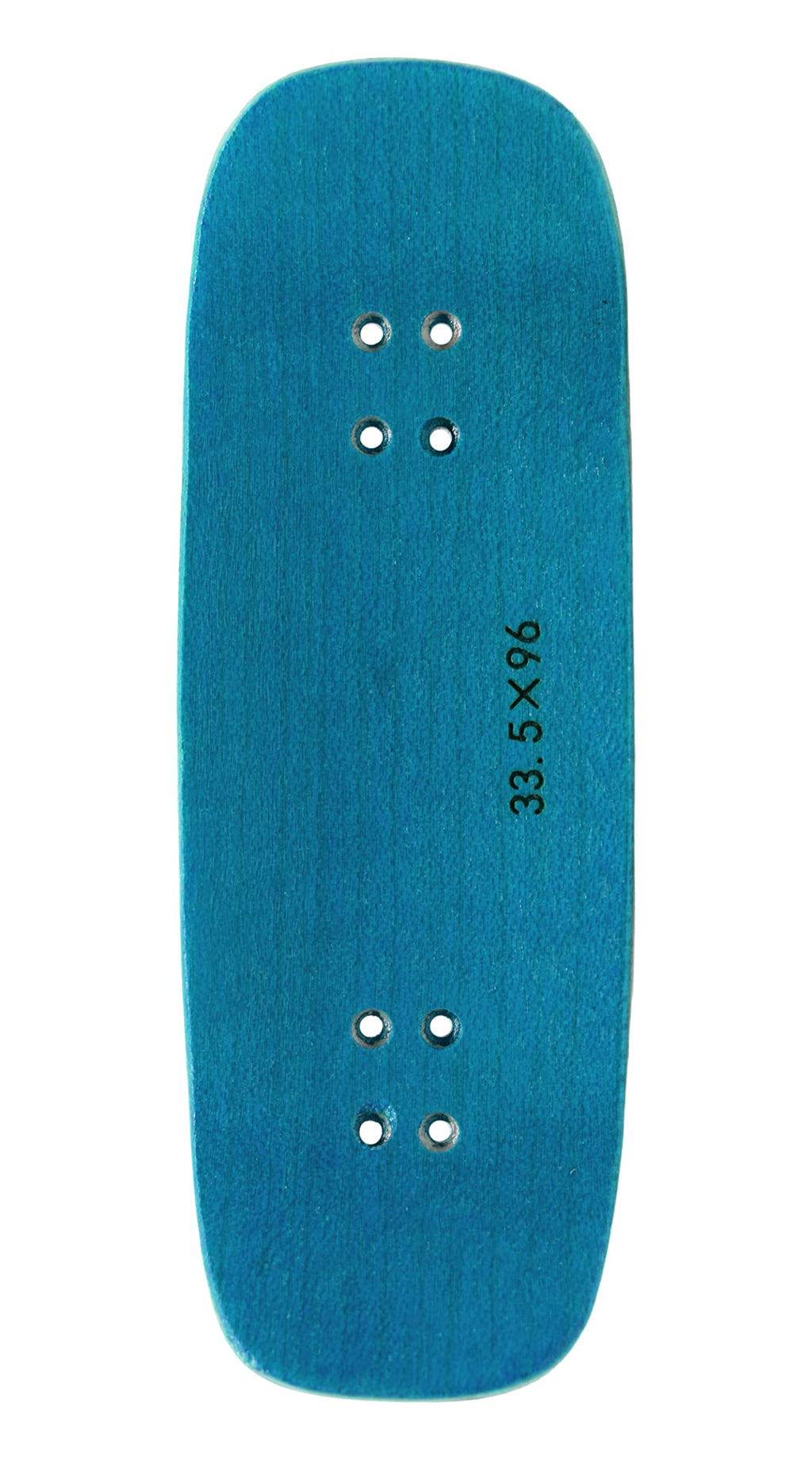 Teak Tuning Prolific Boxy Fingerboard 33.5mm x 96mm – Teak Teal 5-Ply with Color Matching Mid Ply + Foam Tape