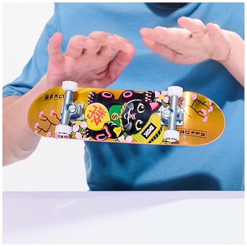 Tech Deck DGK Handboard - Authentic Mini Skateboard for Hands, 10.857-Inch Long, Die-Cast Trucks, Ages 6+