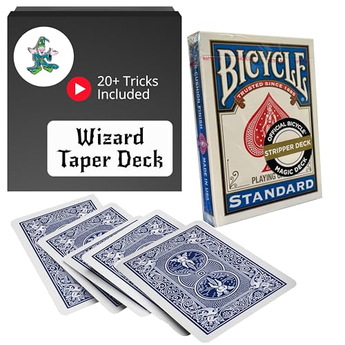 Ted's Sterling Magic Professional Gaffed Deck Kit – Bicycle Stock Cards with Video Tutorials for Beginner to Pro Magicians