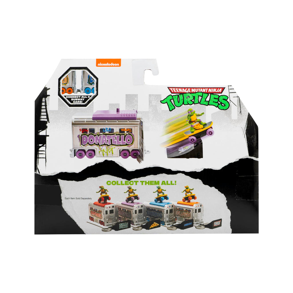 Teenage Mutant Ninja Turtles Donatello Switch Kick Subway Launcher - Ages 3+