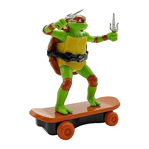 Teenage Mutant Ninja Turtles Raphael Sewer Shredder Pullback Skateboard Toy for Kids Ages 3+