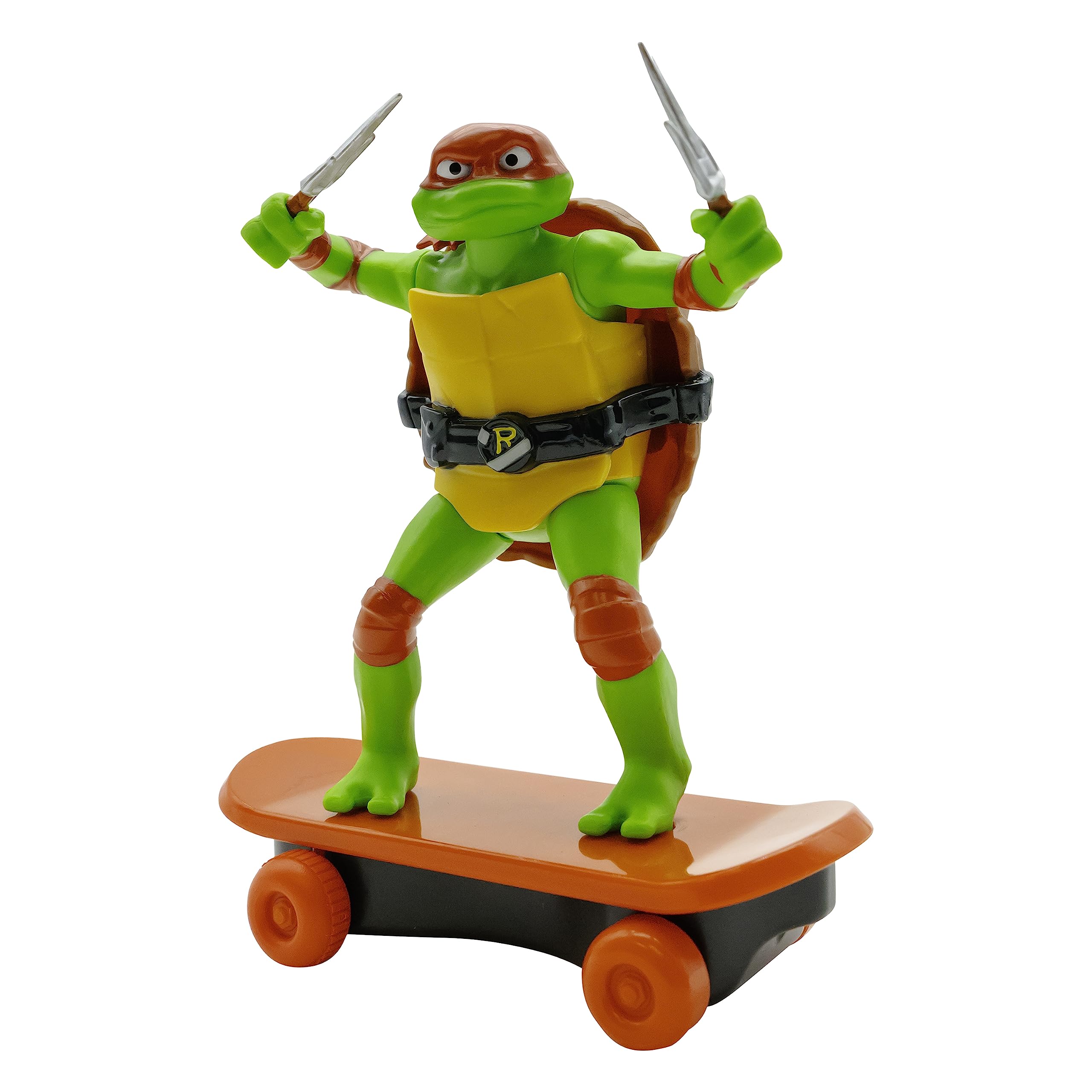 Teenage Mutant Ninja Turtles Raphael Sewer Shredder Pullback Skateboard Toy for Kids Ages 3+