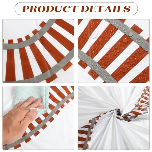 Teenyyou 3-Pack Train Track Tablecloths - 54x108 Inch Plastic Party Table Covers for Railroad Themed Birthdays