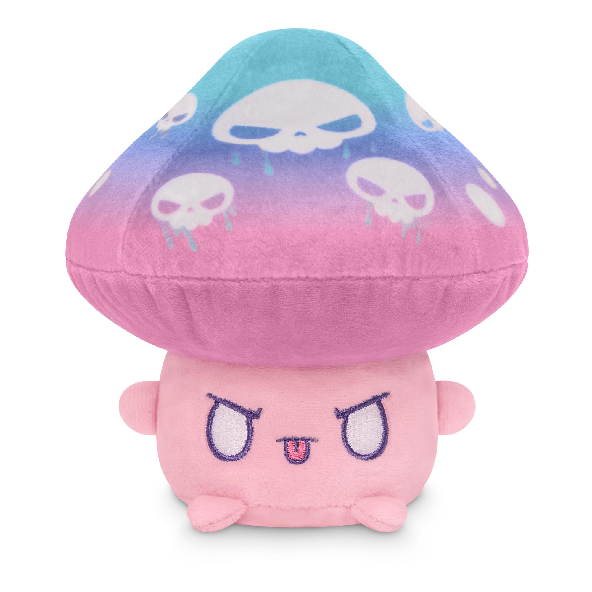 TeeTurtle 6" Skulls Mushroom Plushie – Cute Kawaii Soft Stuffed Toy