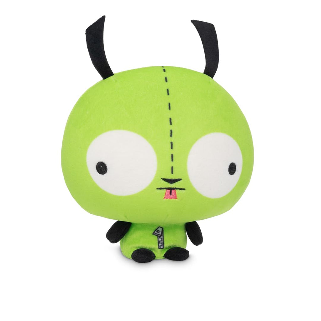 TeeTurtle Cloudheads Gir Plush – 5-Inch Official Invader Zim Stuffed Animal with Weighted Bottom and Embroidered Details