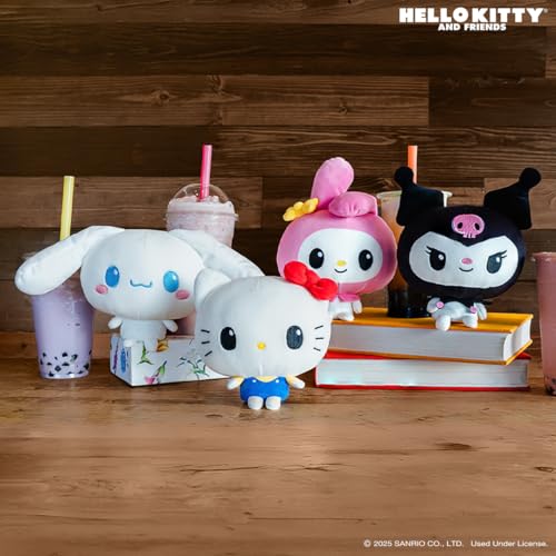 TeeTurtle Cloudheads Hello Kitty Plush – 5-Inch Weighted Stuffed Animal