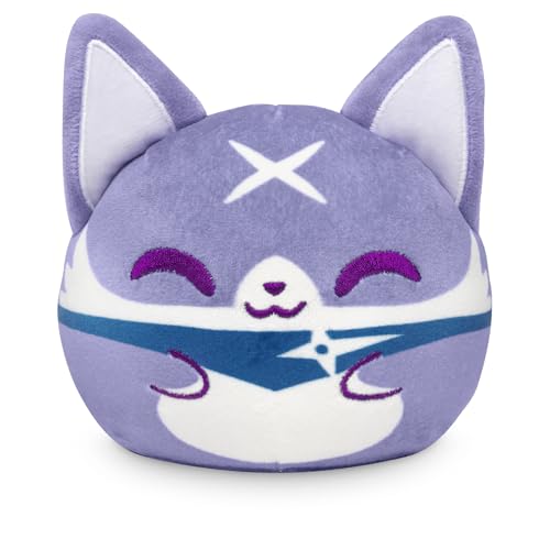 TeeTurtle Reversible Capcom Palamute Plushie – 4-Inch Flip Toy with Embroidered Details
