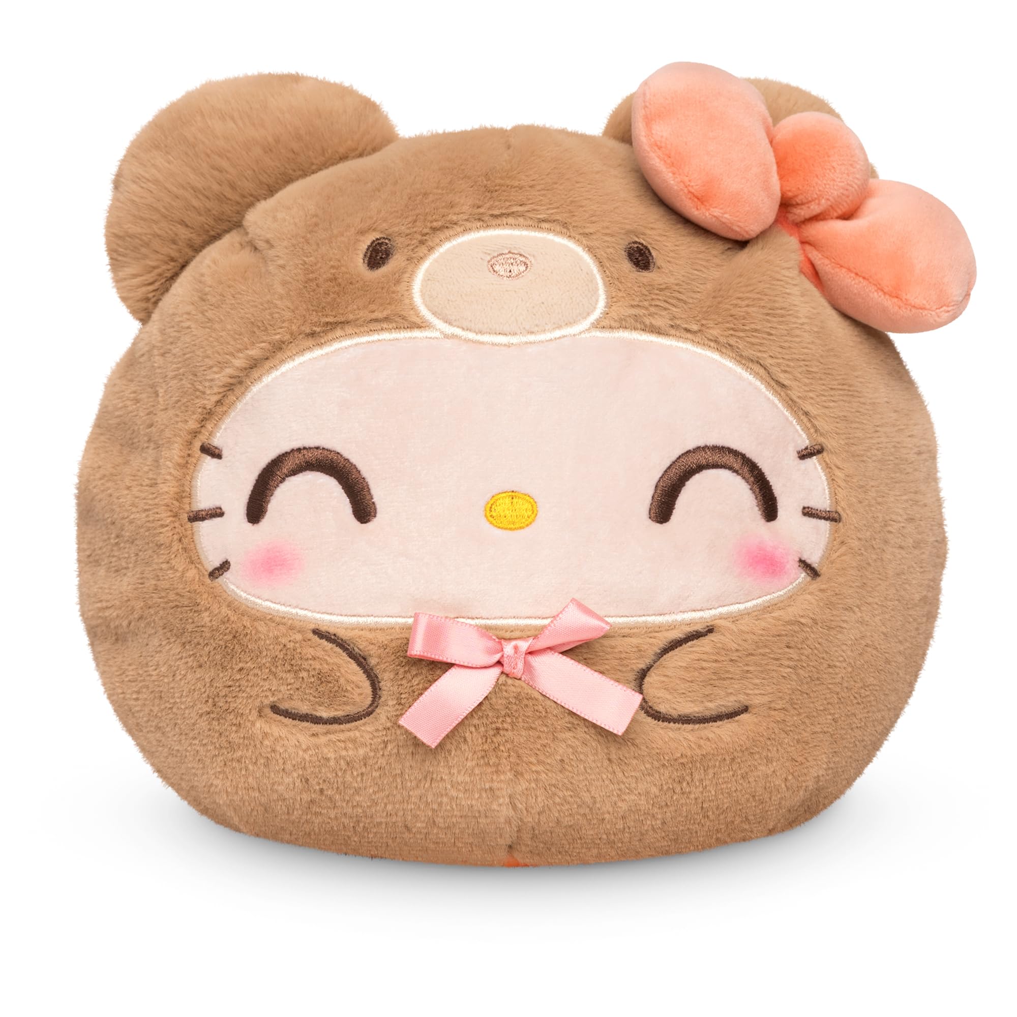 TeeTurtle Reversible Hello Kitty Plushie – 6-Inch Two-Sided Flip Toy with Embroidered Details