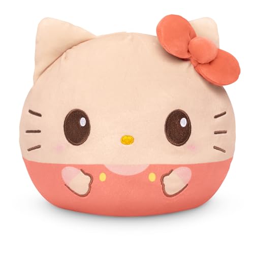 TeeTurtle Reversible Hello Kitty Plushie – 6-Inch Two-Sided Flip Toy with Embroidered Details