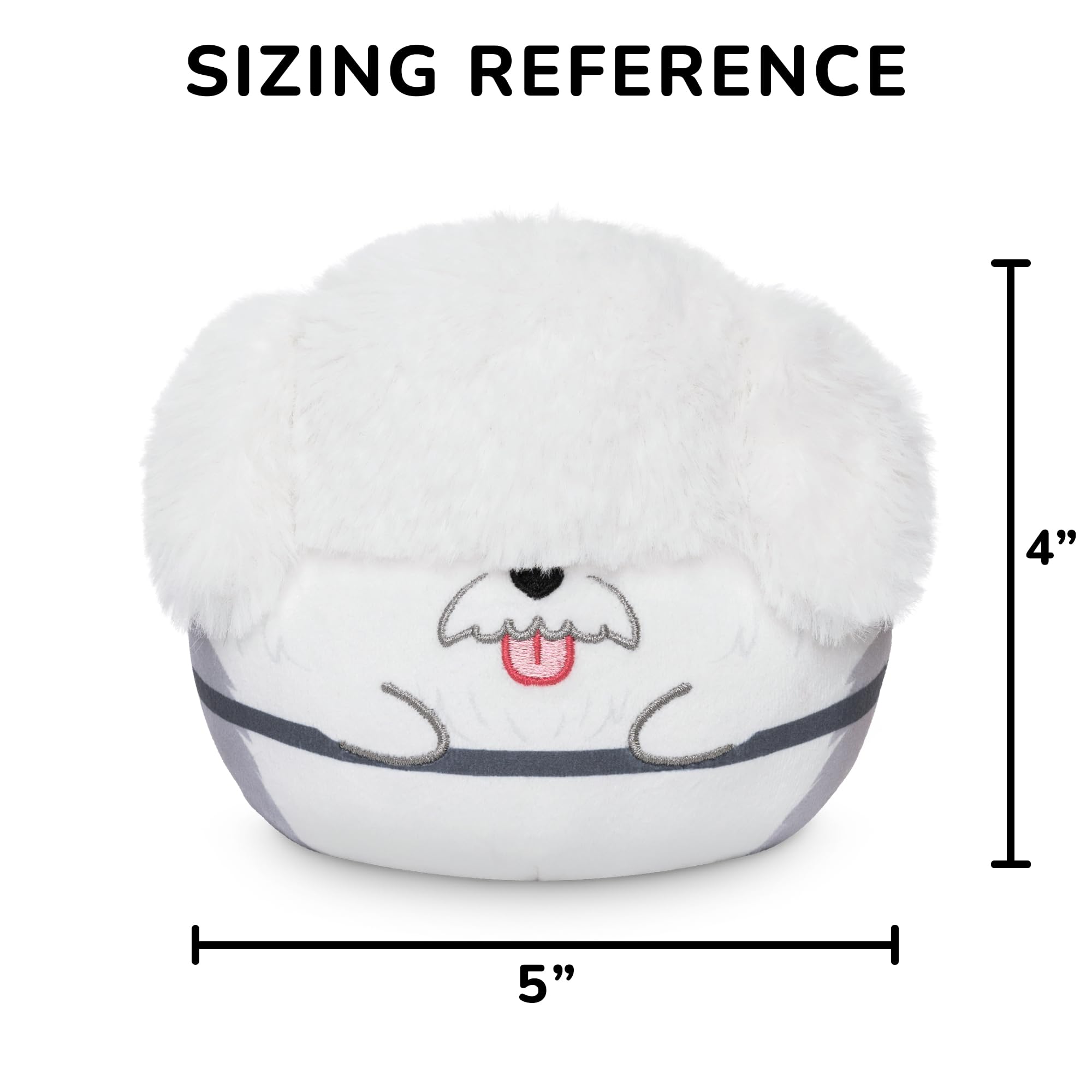 TeeTurtle Reversible Labyrinth Plush – Didymus & Ambrosius 4-Inch Flip Toy with Embroidered Details