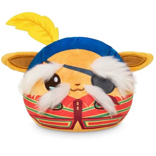 TeeTurtle Reversible Labyrinth Plush – Didymus & Ambrosius 4-Inch Flip Toy with Embroidered Details