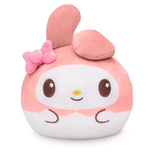TeeTurtle Reversible My Melody Plushie – 4-Inch Two-Sided Flip Toy with Embroidered Details