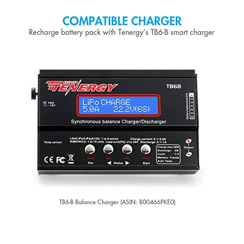 Tenergy NiMH Receiver Battery 4.8V 2000mAh with Hitec Connector – High Capacity Rechargeable Pack for RC Models