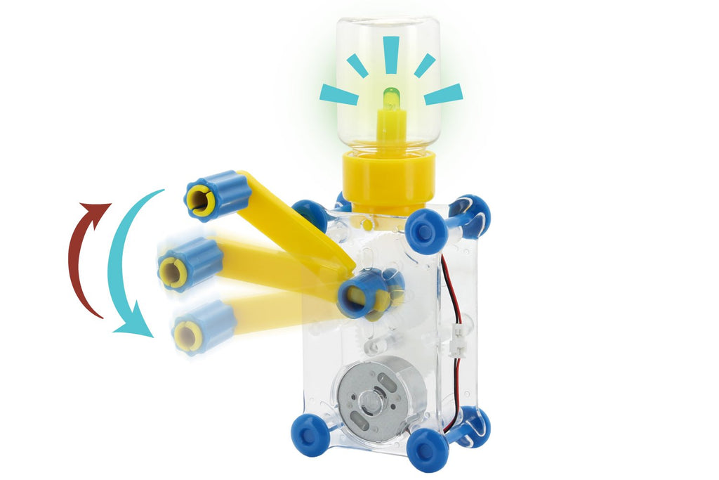 Tenergy ODEV Dynamo Lantern: Hand-Crank STEM Building Toy for Ages 14+