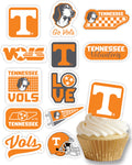 Tennessee Vols Cupcake Toppers – 24 Preassembled Picks for Game Day, Graduation & Birthdays
