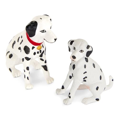 Terra by Battat Firehouse Dogs Playset: 2 Dalmatians & Firehouse Toy for Kids Ages 3+