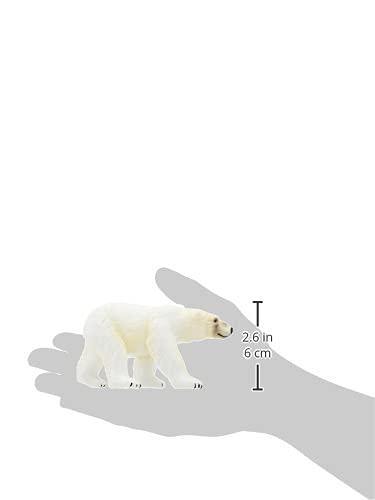 Terra by Battat Polar Bear Family – 4 Realistic Arctic Animal Figures for Kids Ages 3+
