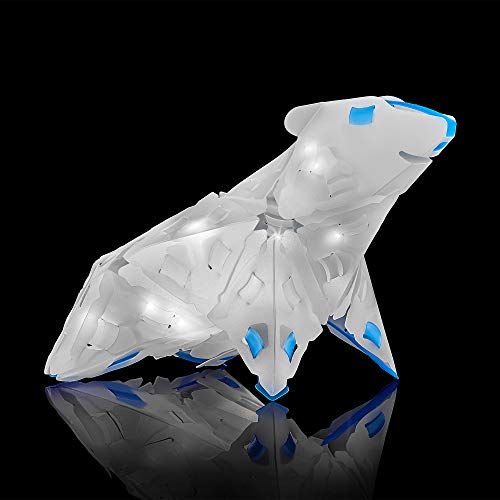 Thames & Kosmos Creatto Northern Lights Polar Bear & Winter Pals Light-Up 3D Puzzle Kit – 41 Pieces, 20 LED Lights, Ages 8+