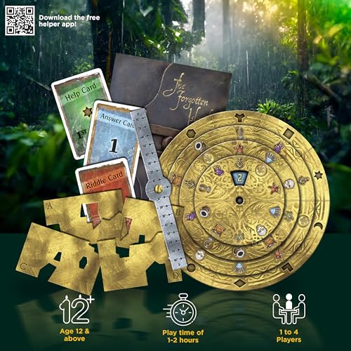 Thames & Kosmos EXIT: The Forgotten Island – Escape Room Game for 1-4 Players
