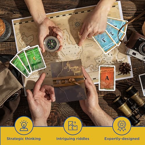 Thames & Kosmos EXIT: The Forgotten Island – Escape Room Game for 1-4 Players