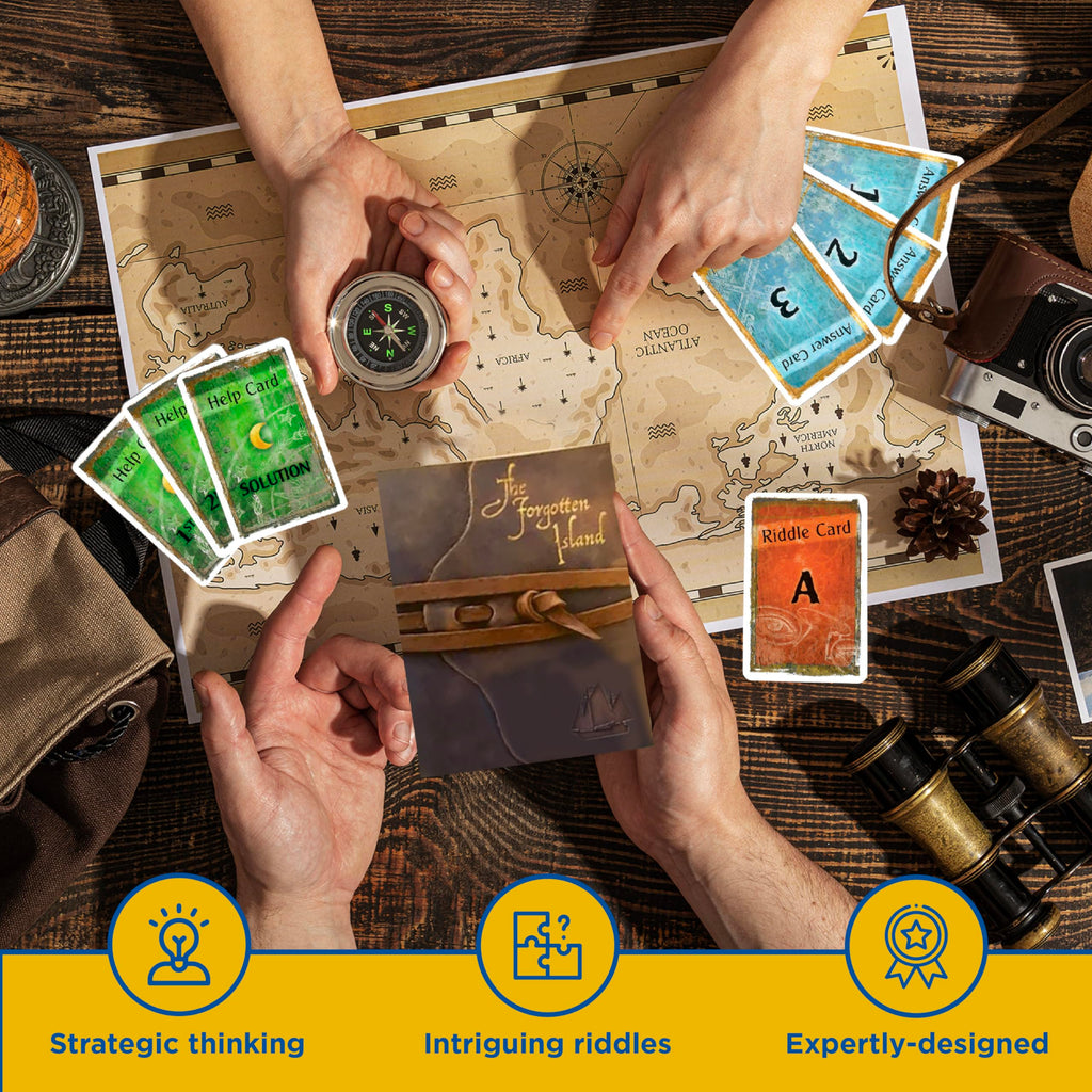 Thames & Kosmos EXIT: The Forgotten Island – Escape Room Game for 1-4 Players