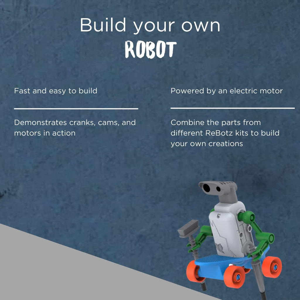 Thames & Kosmos ReBotz Halfpipe: Build a Motorized Skateboard Robot
