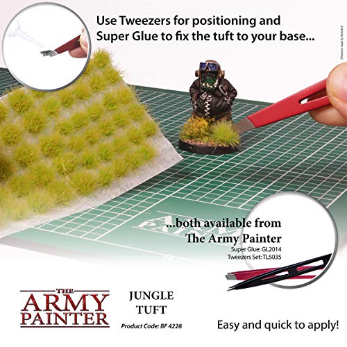 The Army Painter Jungle Tuft – 3 Sizes for Realistic Diorama Bases
