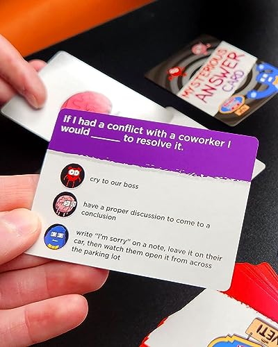The Awkward Yeti Heart & Brain Card Game – Hilarious Family Party Game for Kids, Teens & Adults