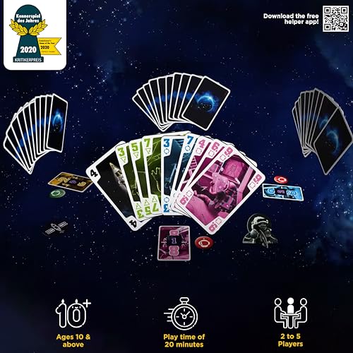 The Crew: Quest for Planet Nine – Cooperative Trick-Taking Card Game (3-5 Players, Ages 10+)