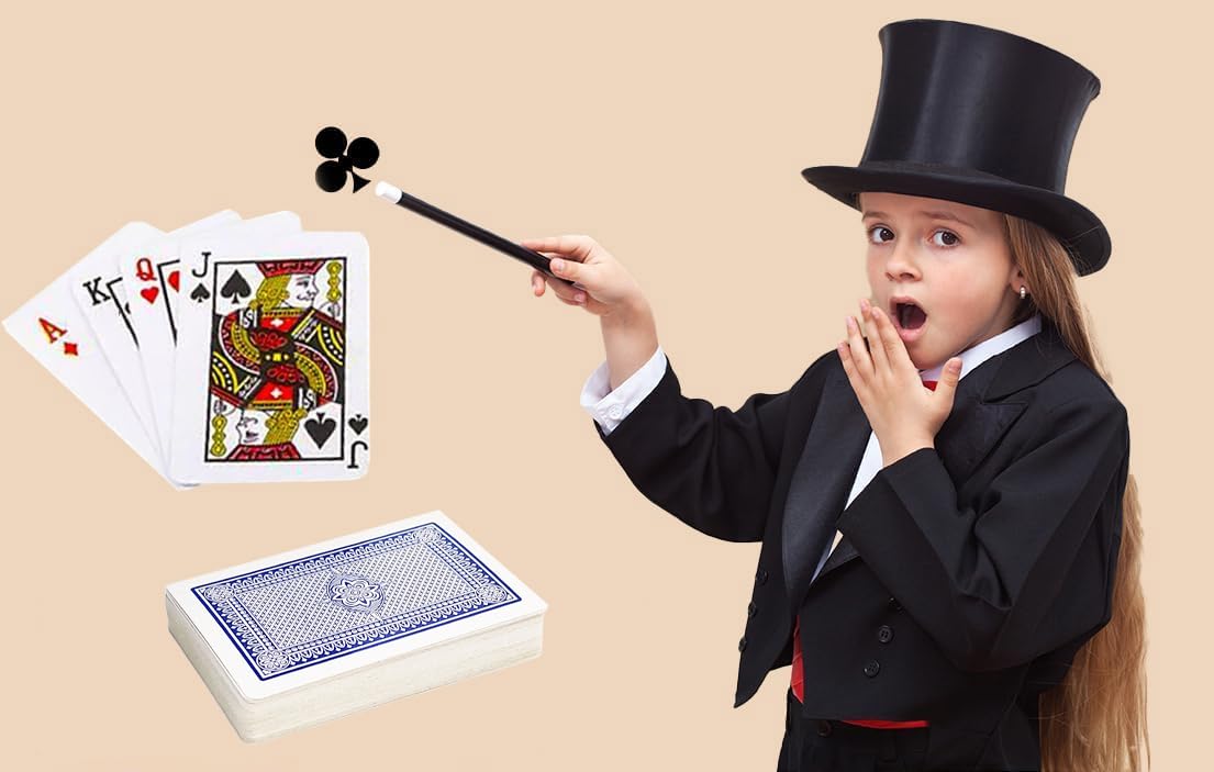The Dreidel Company 12-Deck Playing Cards Set – Poker Size, Standard Index, 52 Cards + 2 Jokers