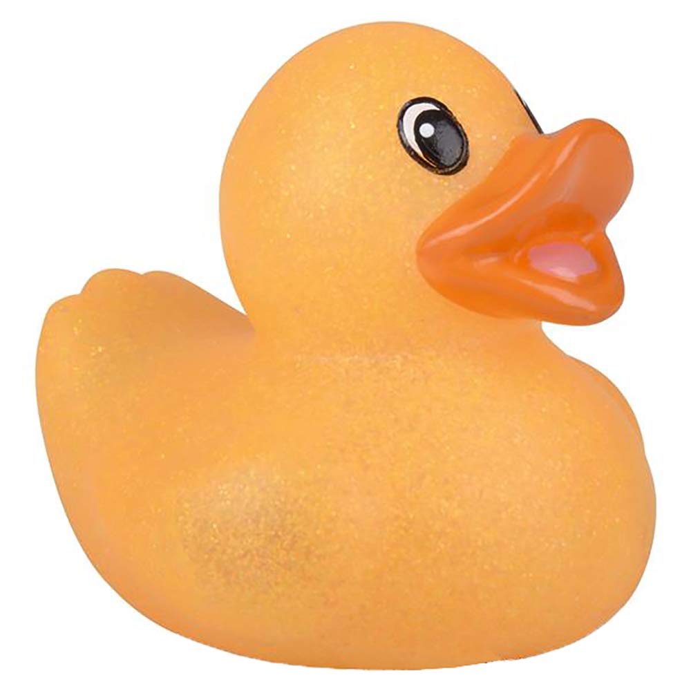 The Dreidel Company 20-Pack Glitter Rubber Ducks - 2 Inch Vinyl Duckies for Bath, Party Favors, Pool Toys