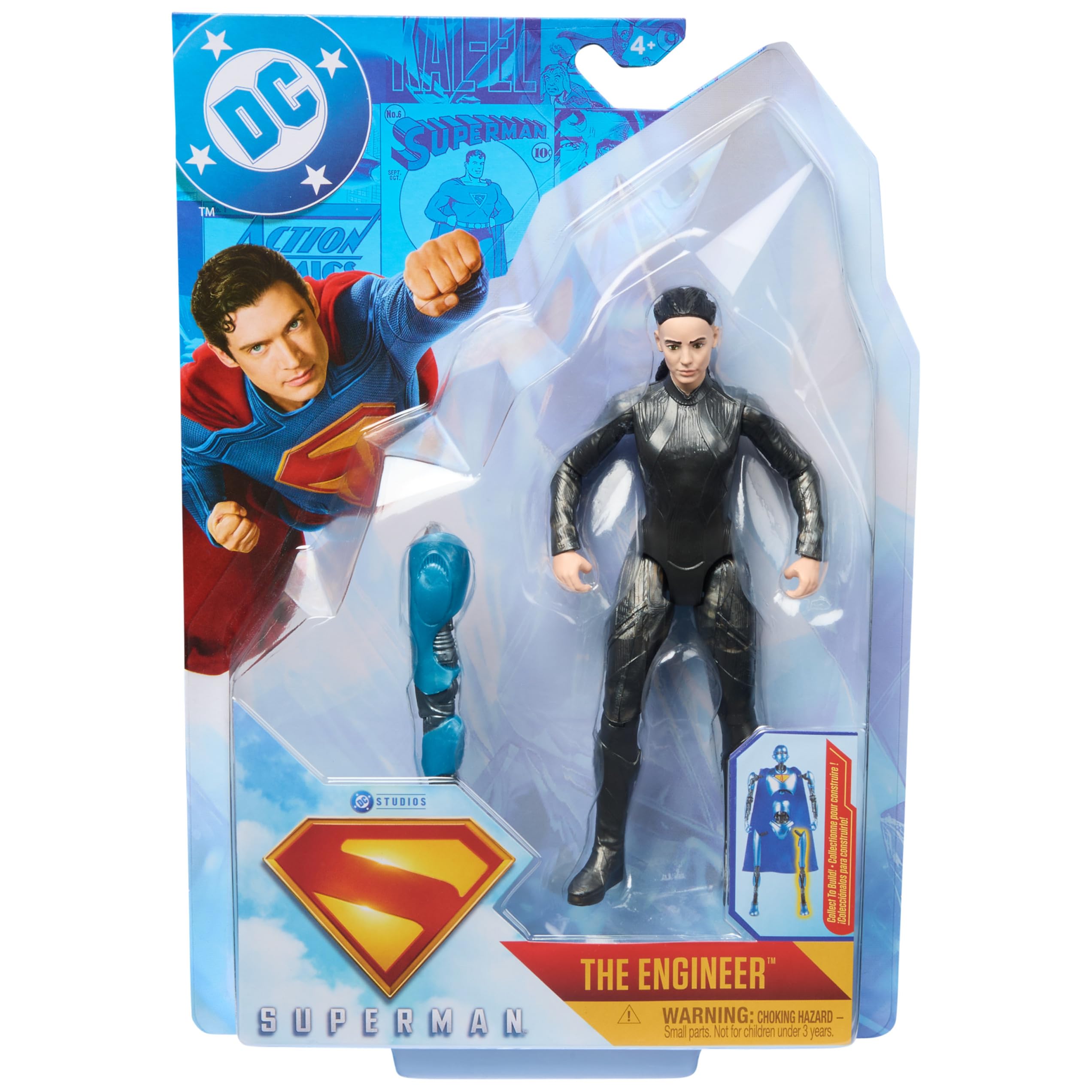 The Engineer 6-Inch Action Figure from DC Comics Superman Movie