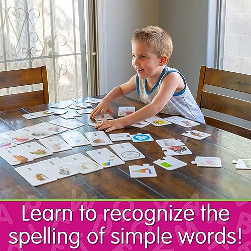 The Learning Journey Match It! - First Words: 30 Self-Correcting Picture Puzzles for Toddlers Ages 3+